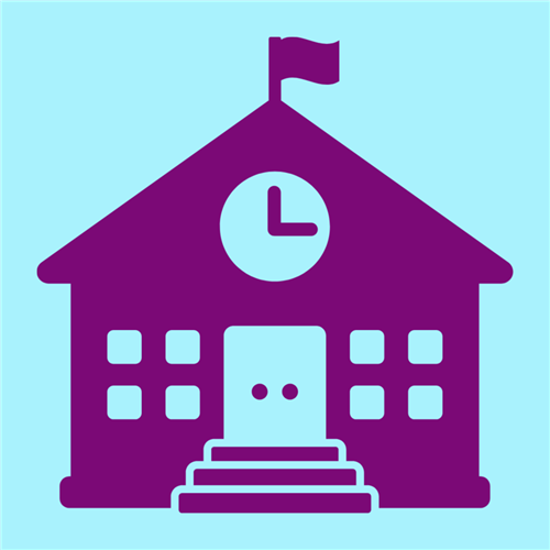 icon of a school